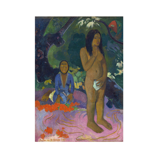 Paul Gauguin - Parau na te Varua ino (Words of the Devil)