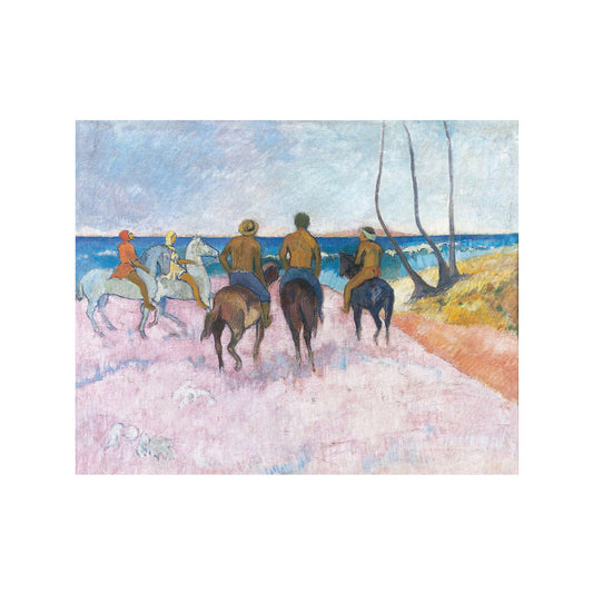 Paul Gauguin - Riders on the Beach